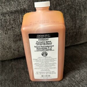 Starbucks Pumpkin Spice Sauce